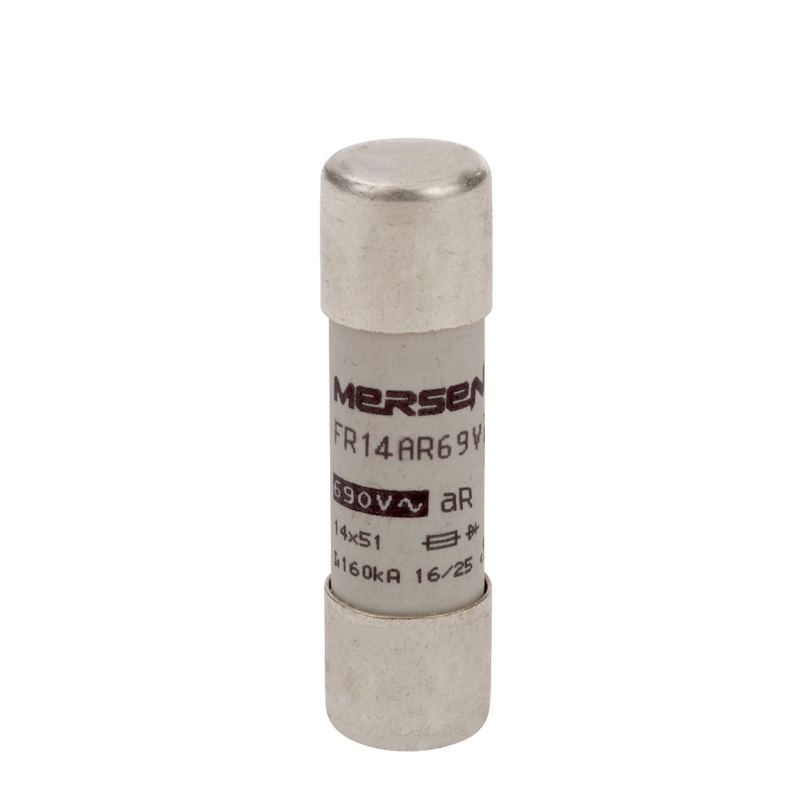 H1027325 - Cylindrical fuse-link aR 690VAC 14x51, 6A, without indicator